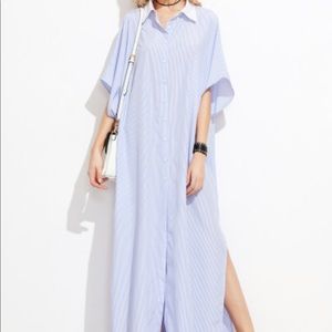 OVERSIZED button down